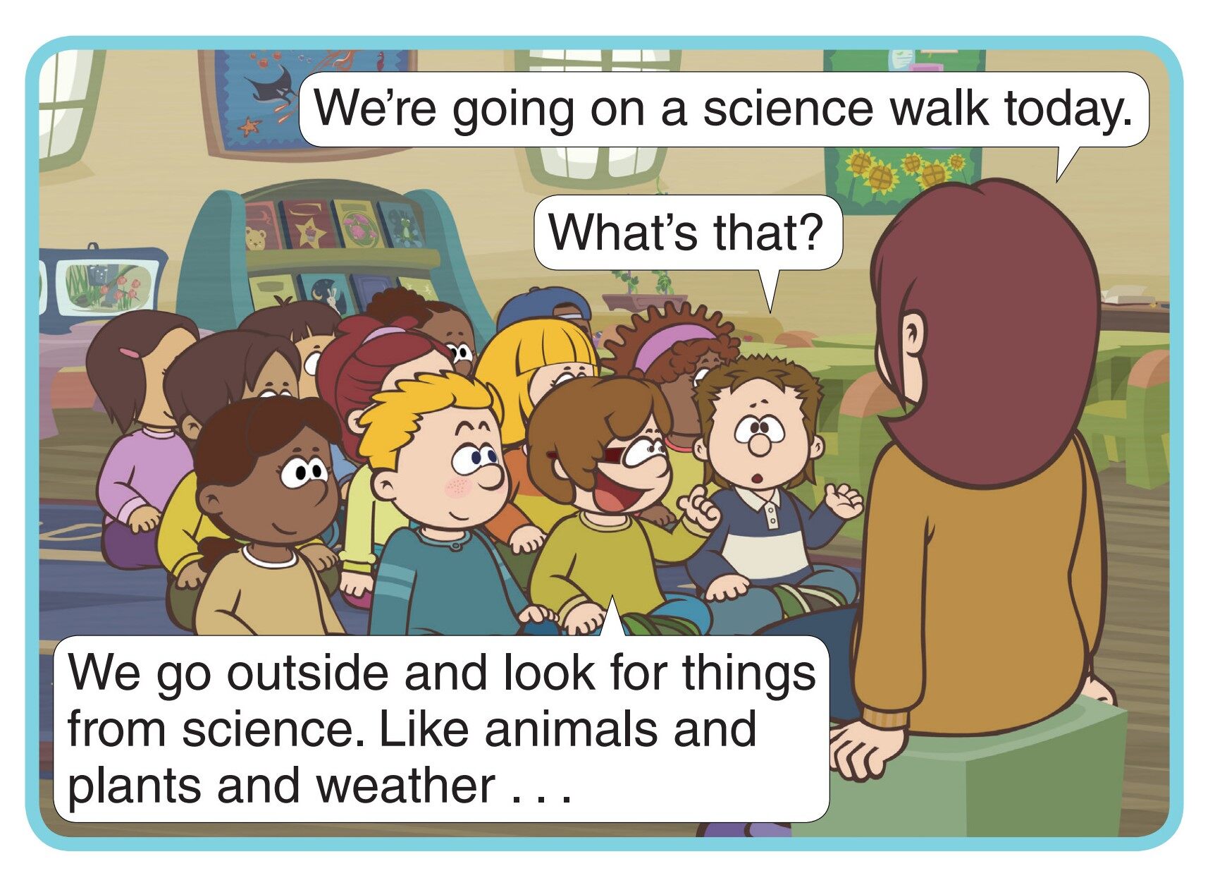 Daisy Gets in Trouble绘本故事第2页