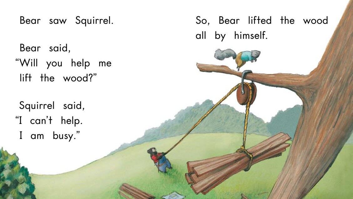 The tree House绘本故事第5页