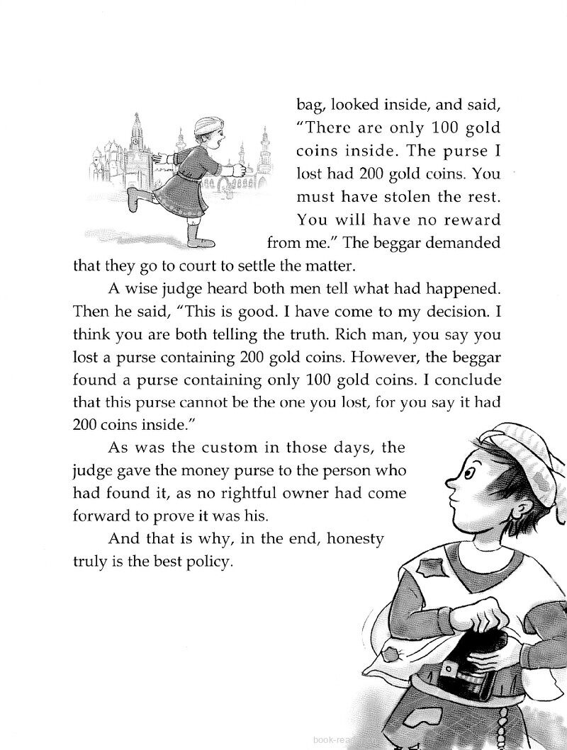 An Honest Man's Reward绘本故事第3页