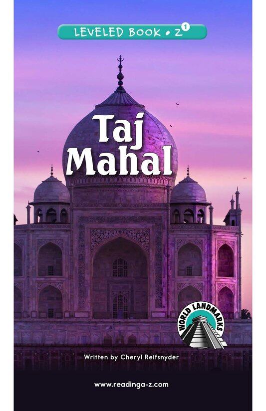 Taj Mahal绘本故事第2页