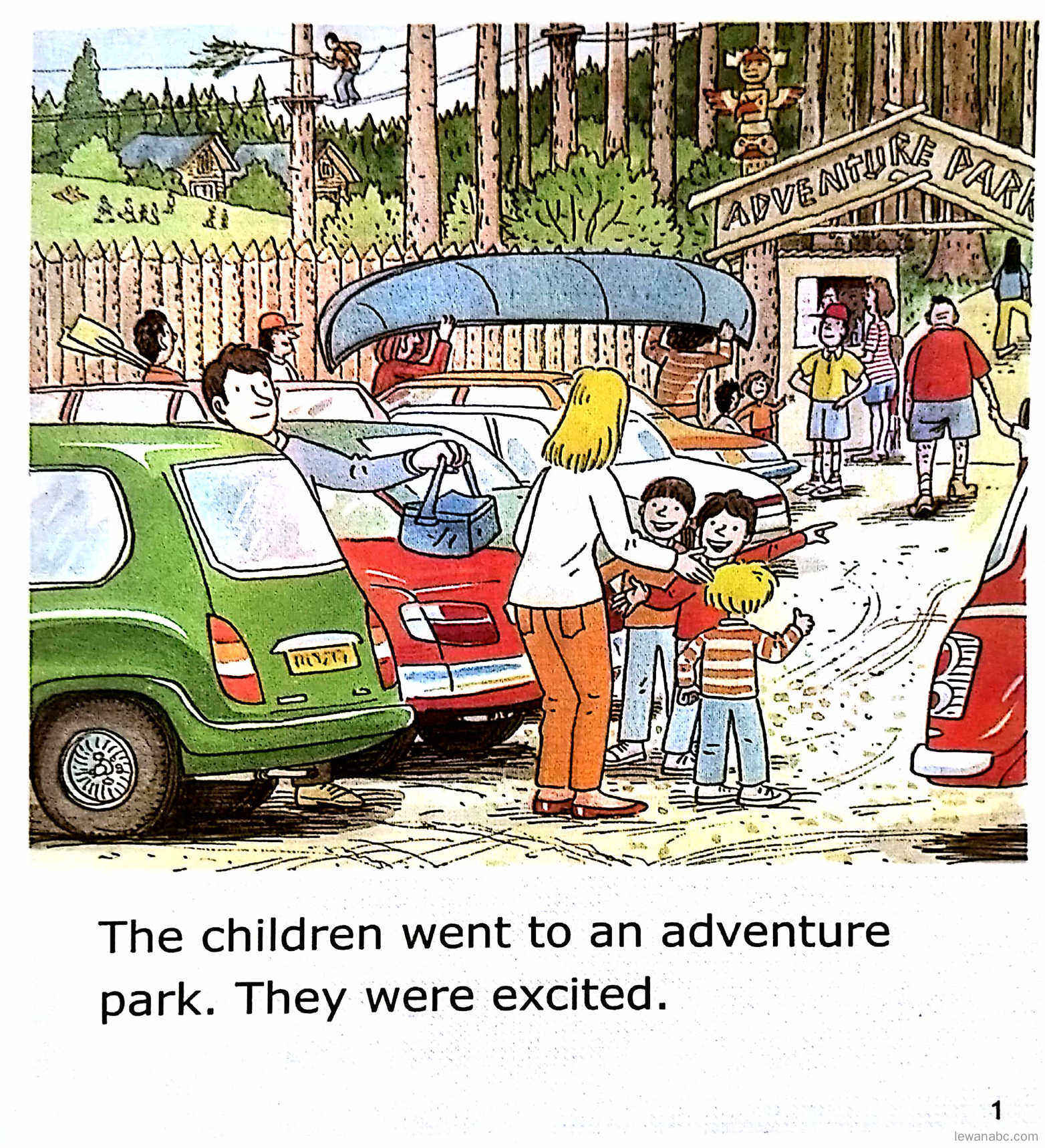 The Adventure Park绘本故事第3页