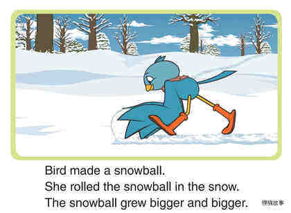 Making a Snowman绘本故事第5页