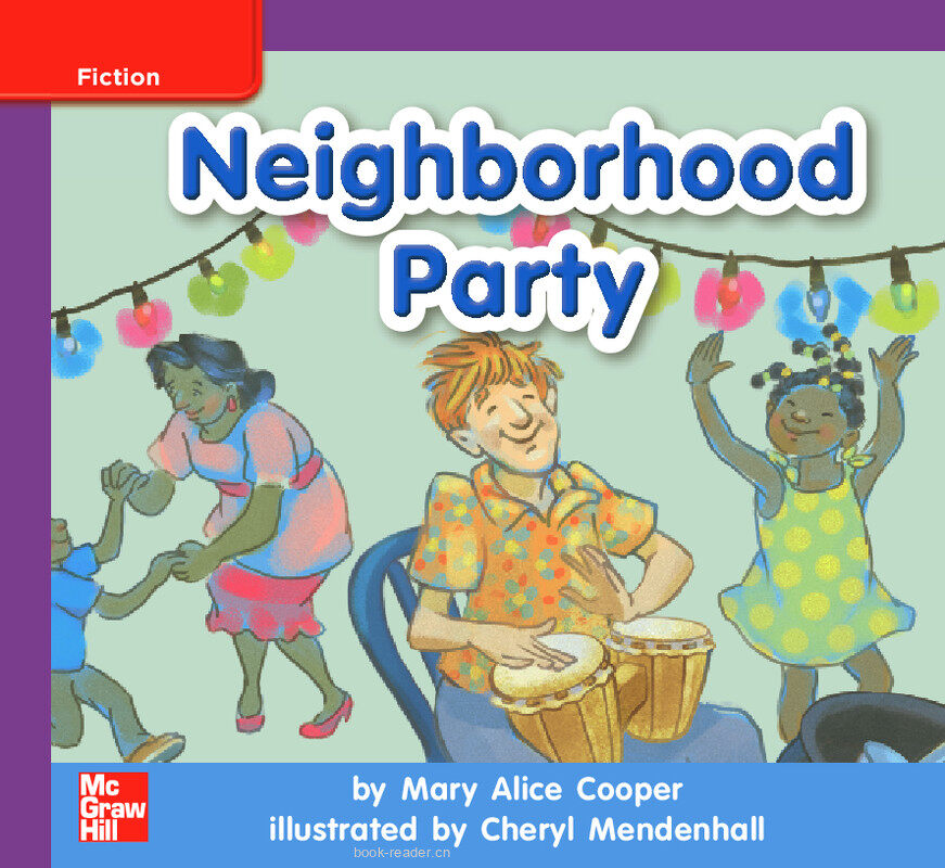 GK ELL U04W2 Neighborhood Party绘本故事第2页