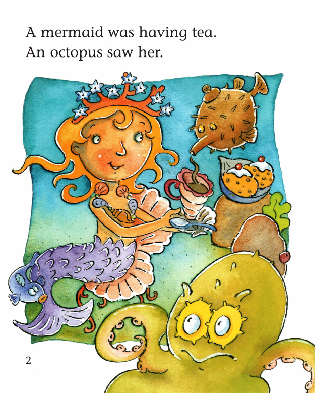 The Mermaid and the Octopus绘本故事第3页