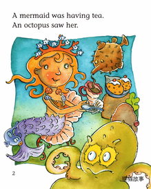 The Mermaid and the Octopus绘本故事第3页