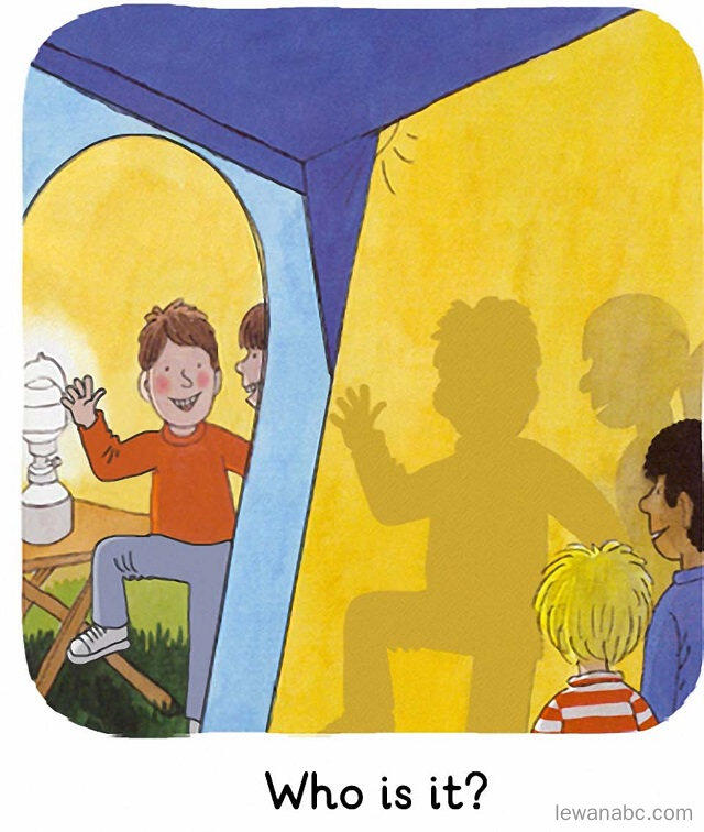 Who Is It?绘本故事第3页