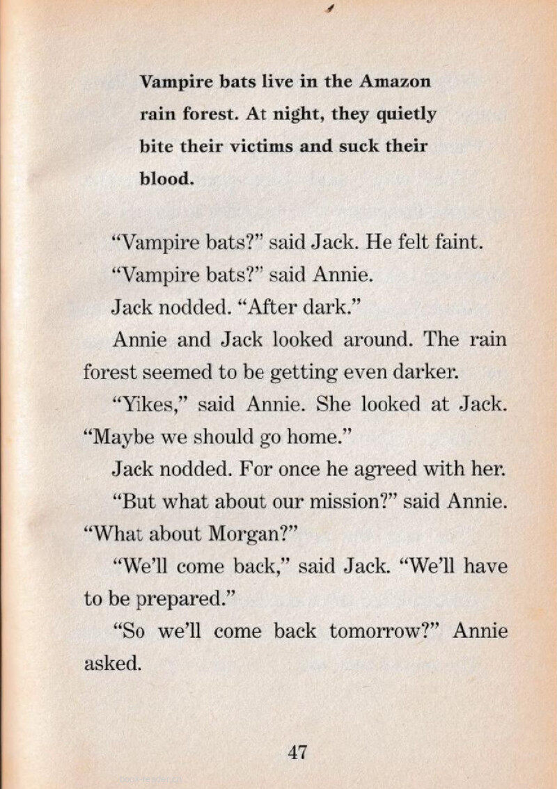 08 Vampire Bats?绘本故事第4页