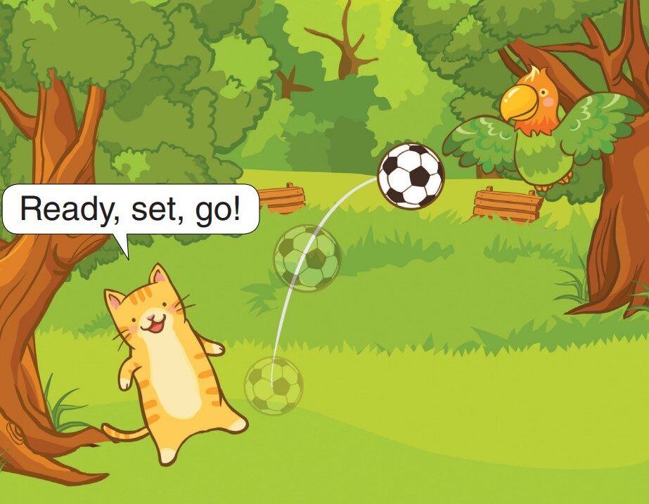 Let's Play Soccer!绘本故事第4页