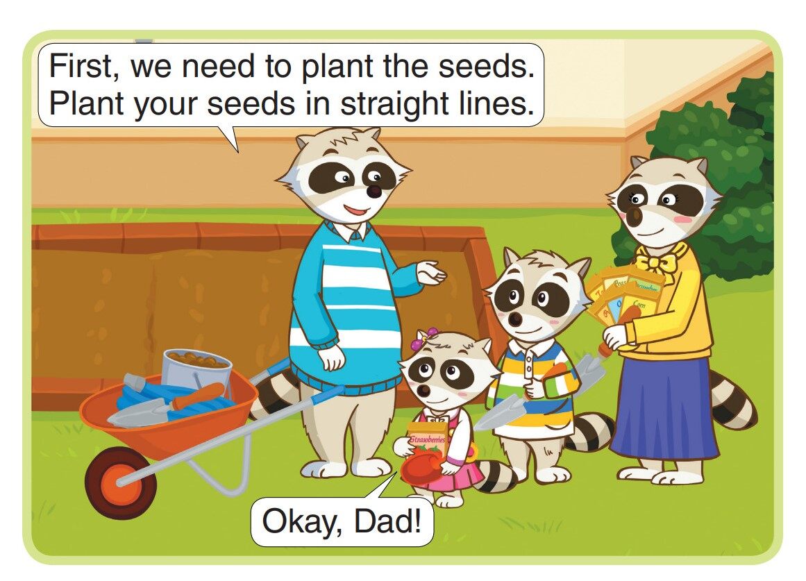 Planning a Garden绘本故事第5页
