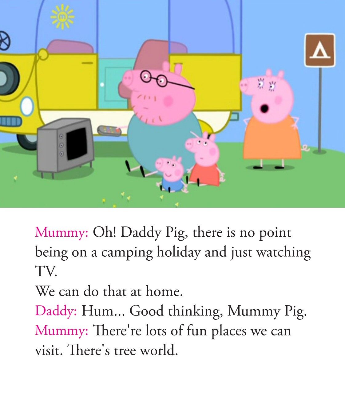 Camping Holiday绘本故事第5页