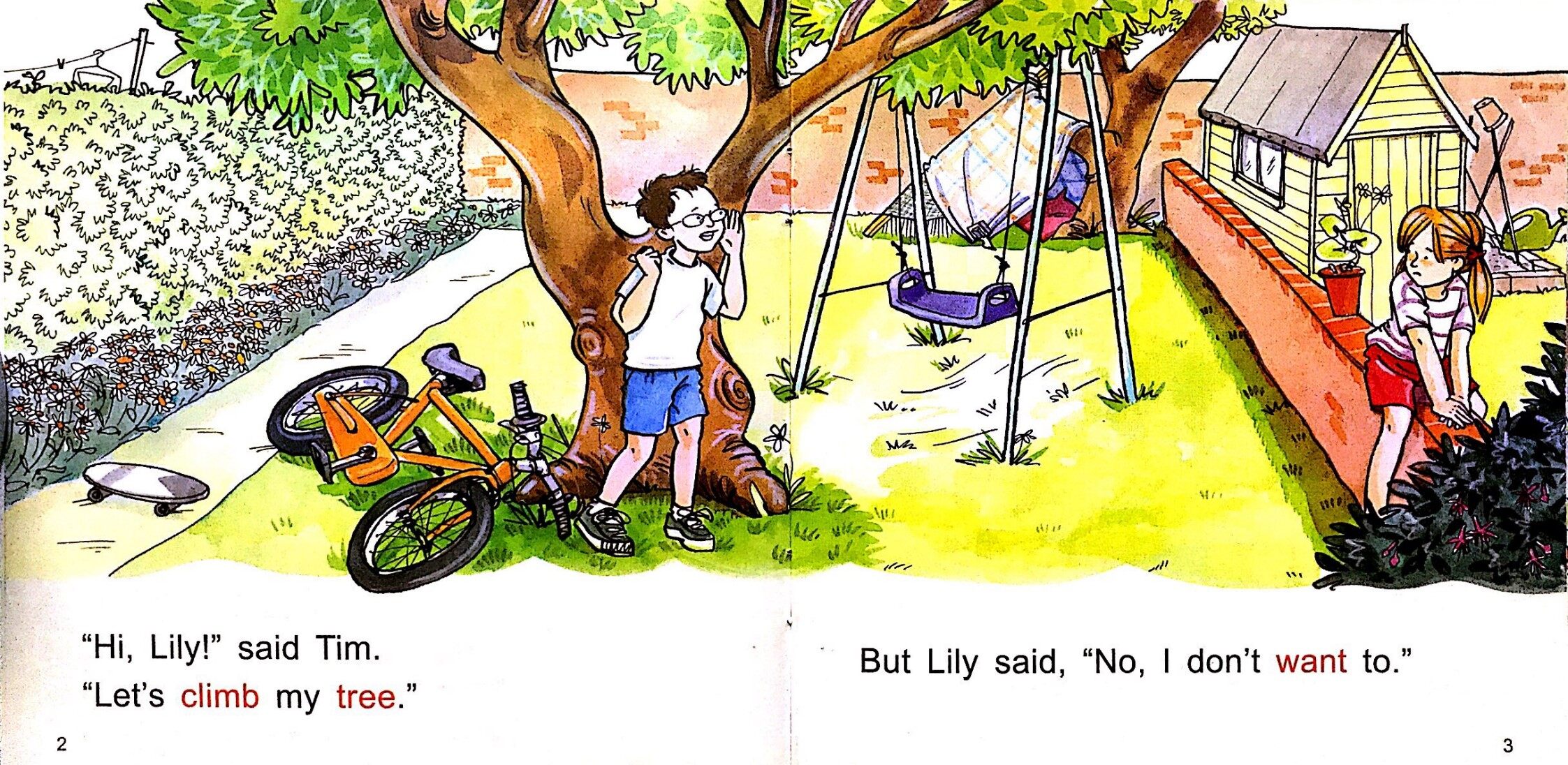 I Dont't Want To绘本故事第3页