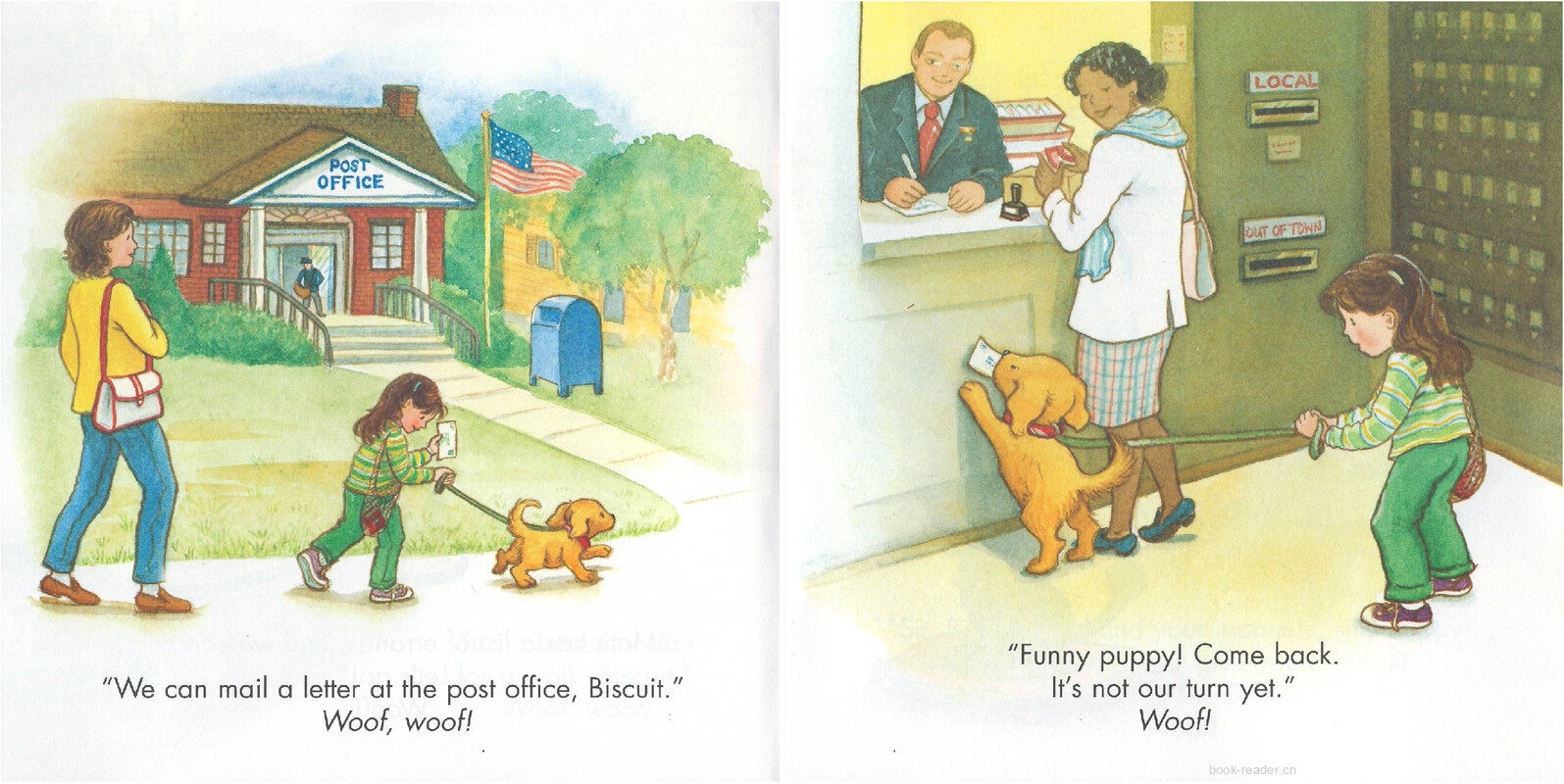 Mind Your Manners Biscuit!绘本故事第4页