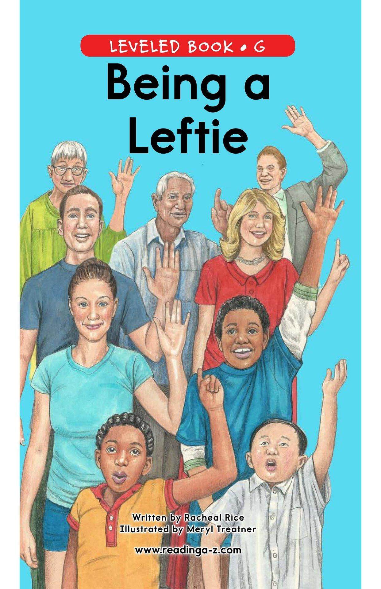 Being a Leftie绘本故事第2页