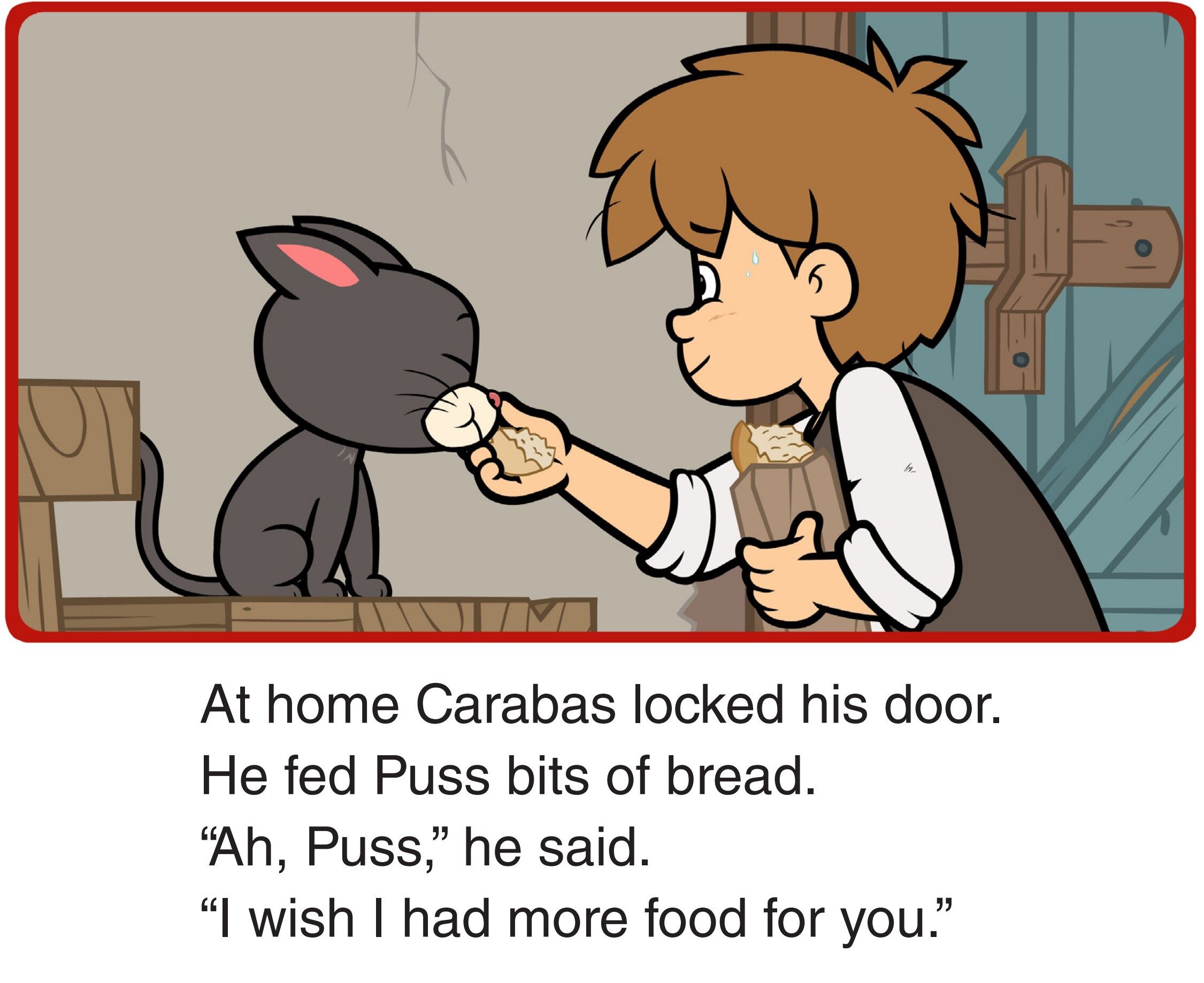 A Clever Cat绘本故事第3页