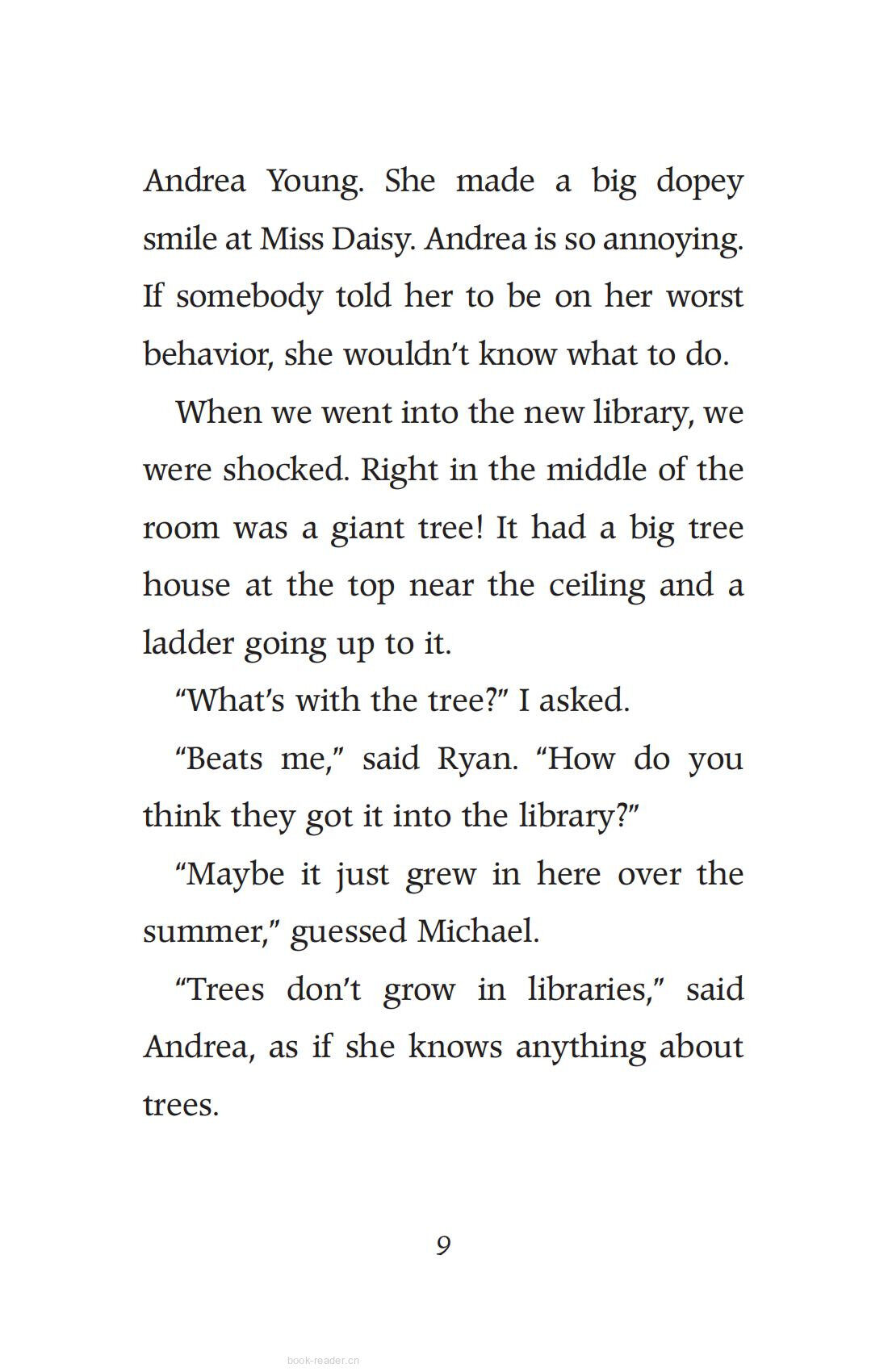 Chapter2 The Librarian绘本故事第4页