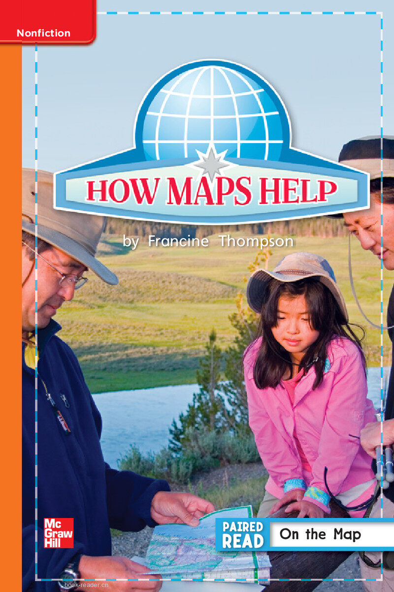 G1 App U2W5  How Maps Help绘本故事第2页