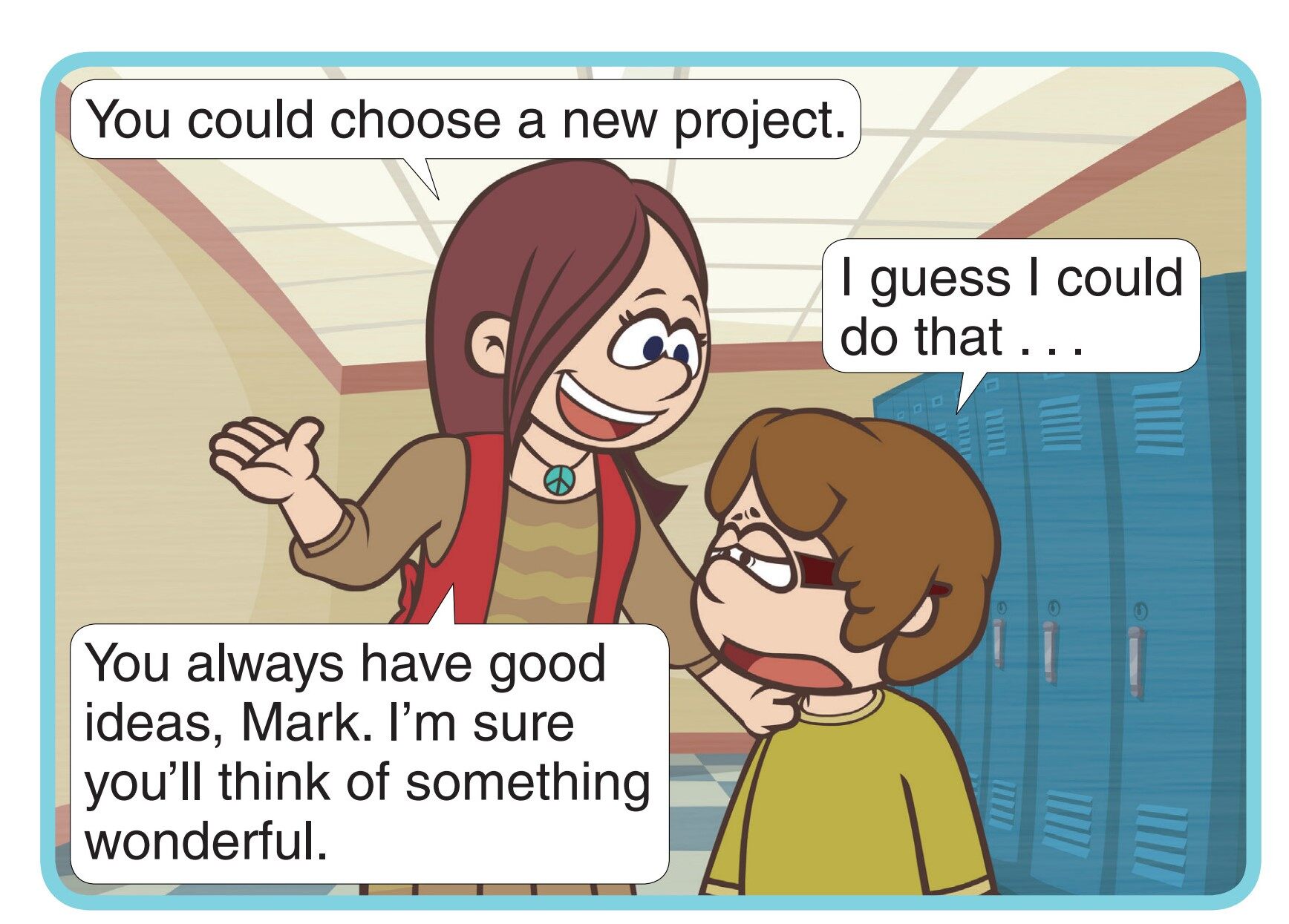 A Great Idea绘本故事第5页