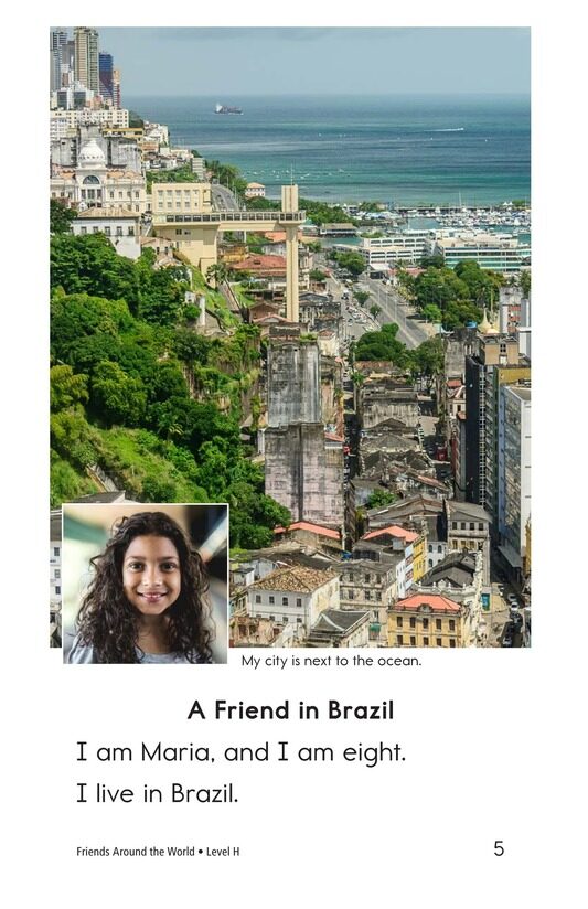 Friends Around the World绘本故事第4页