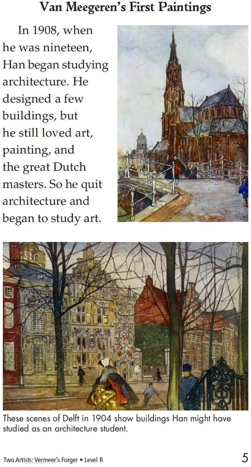 Two Artists Vermeer's Forger绘本故事第4页