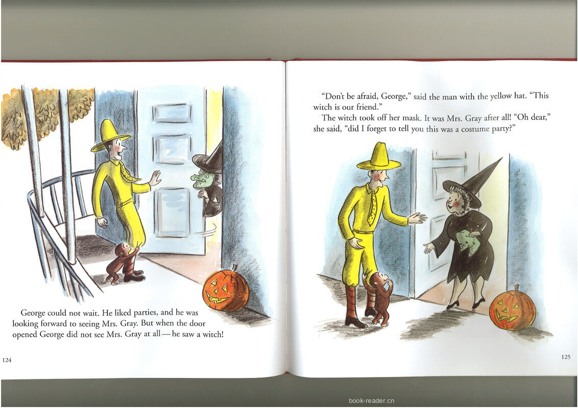 Curious George Goes to a Costume Party绘本故事第3页