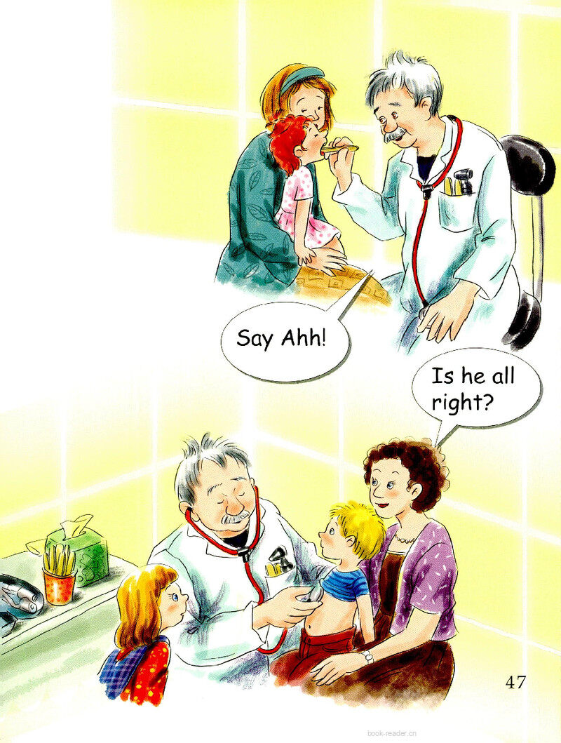 A Busy Doctor绘本故事第3页