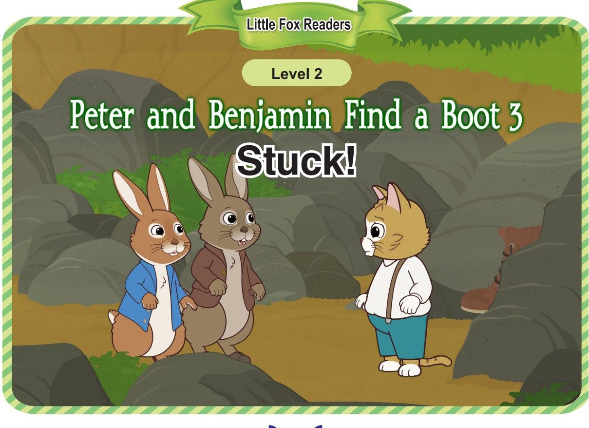 Peter and Benjamin Find a Boot 3-Stuck!绘本故事第2页