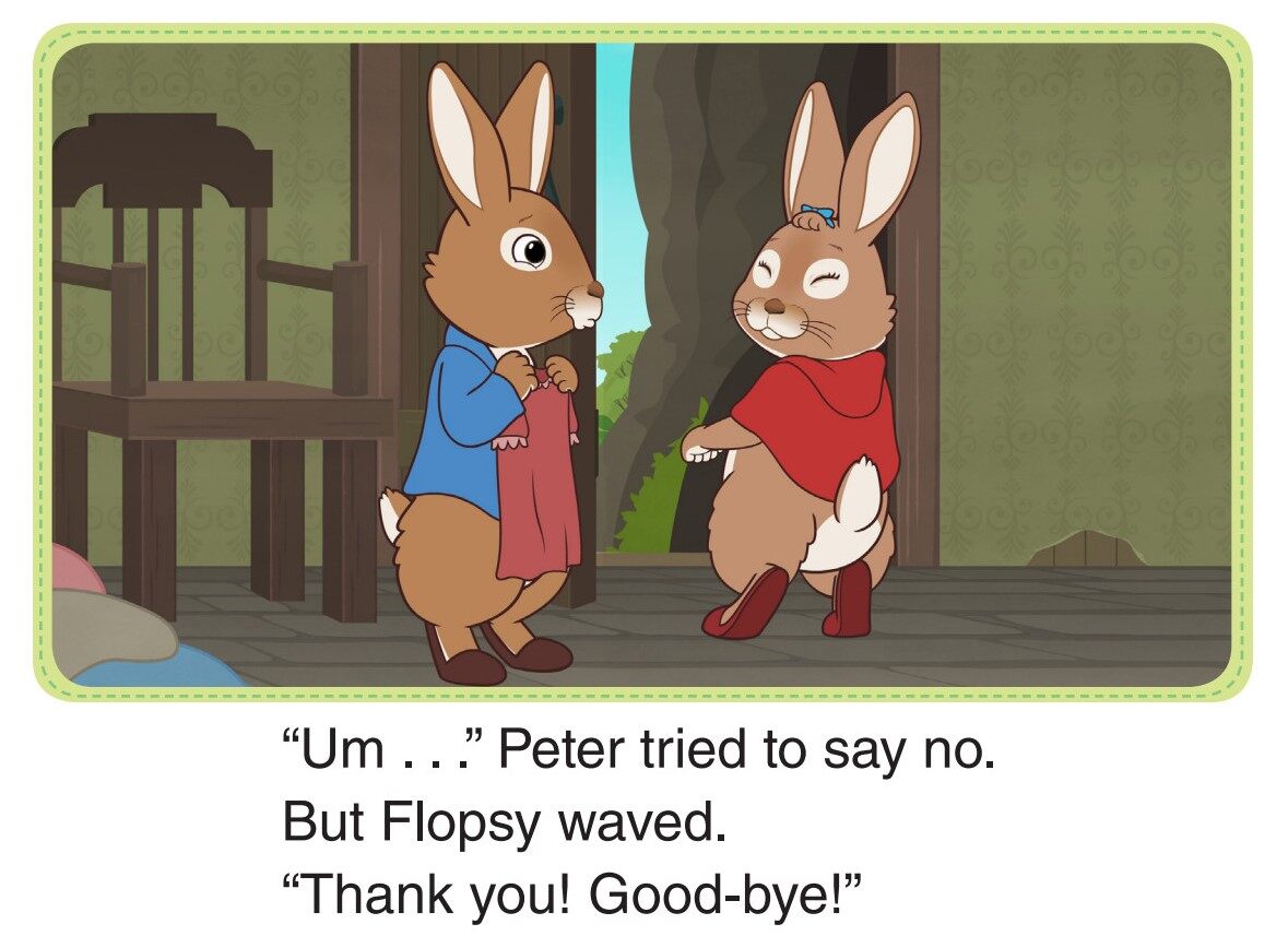 Flopsy’s Red Dress绘本故事第5页