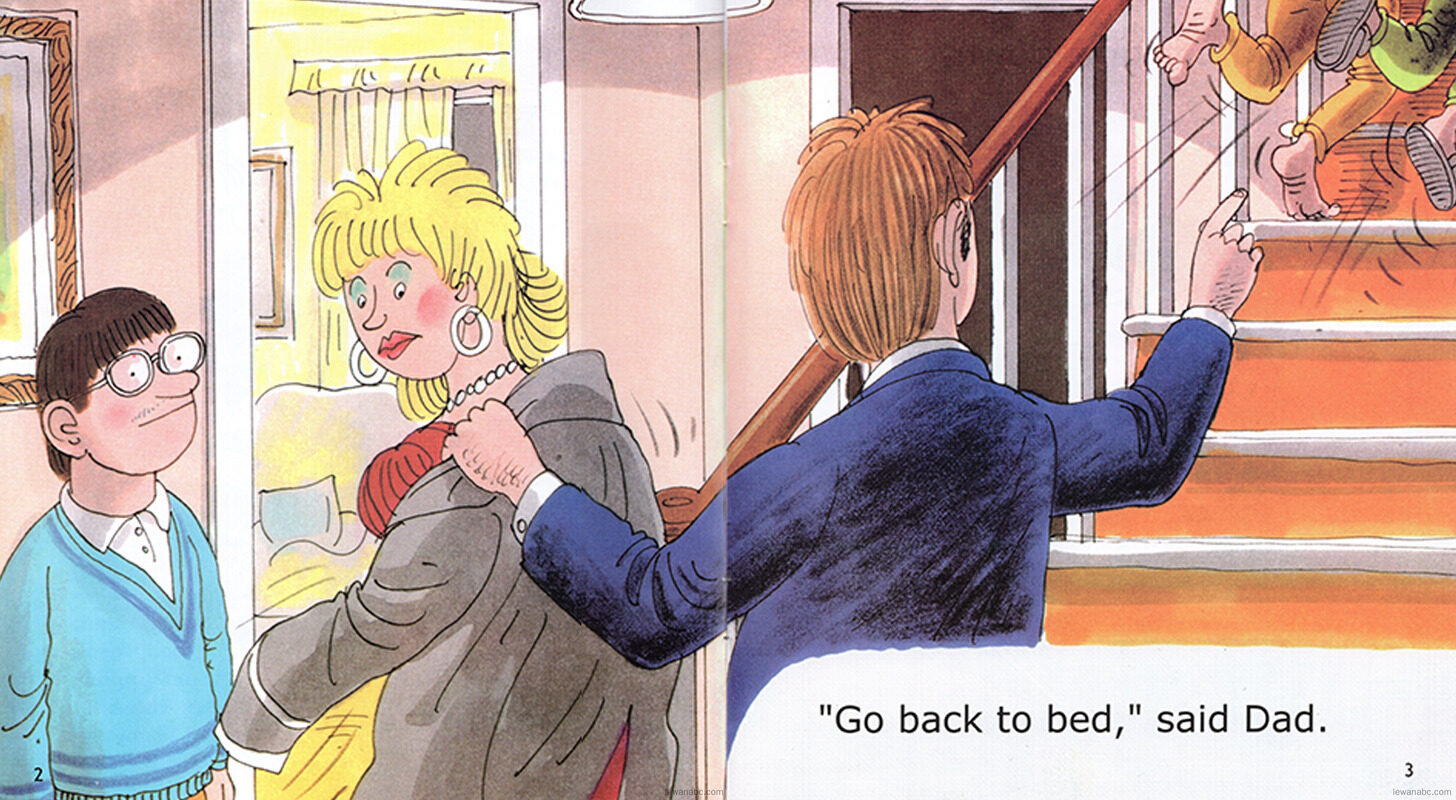 The Baby-sitter绘本故事第4页