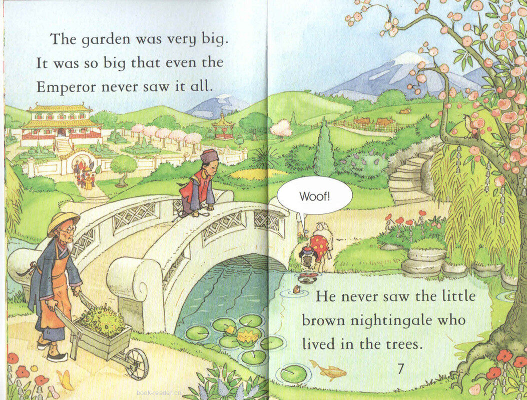 The emperor and the nightingale绘本故事第5页