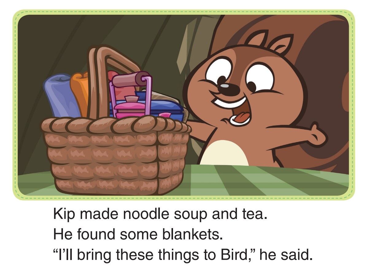 Bird Feels Better, Kip Feels Better绘本故事第4页