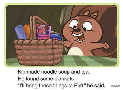 Bird Feels Better, Kip Feels Better绘本故事第4页