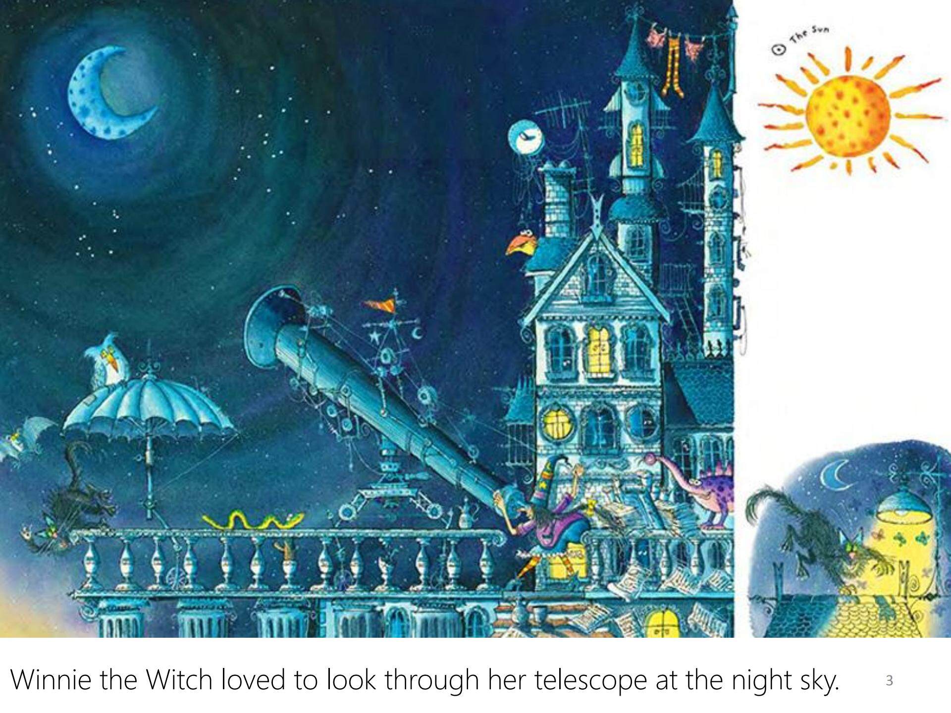 Winnie In Space绘本故事第2页