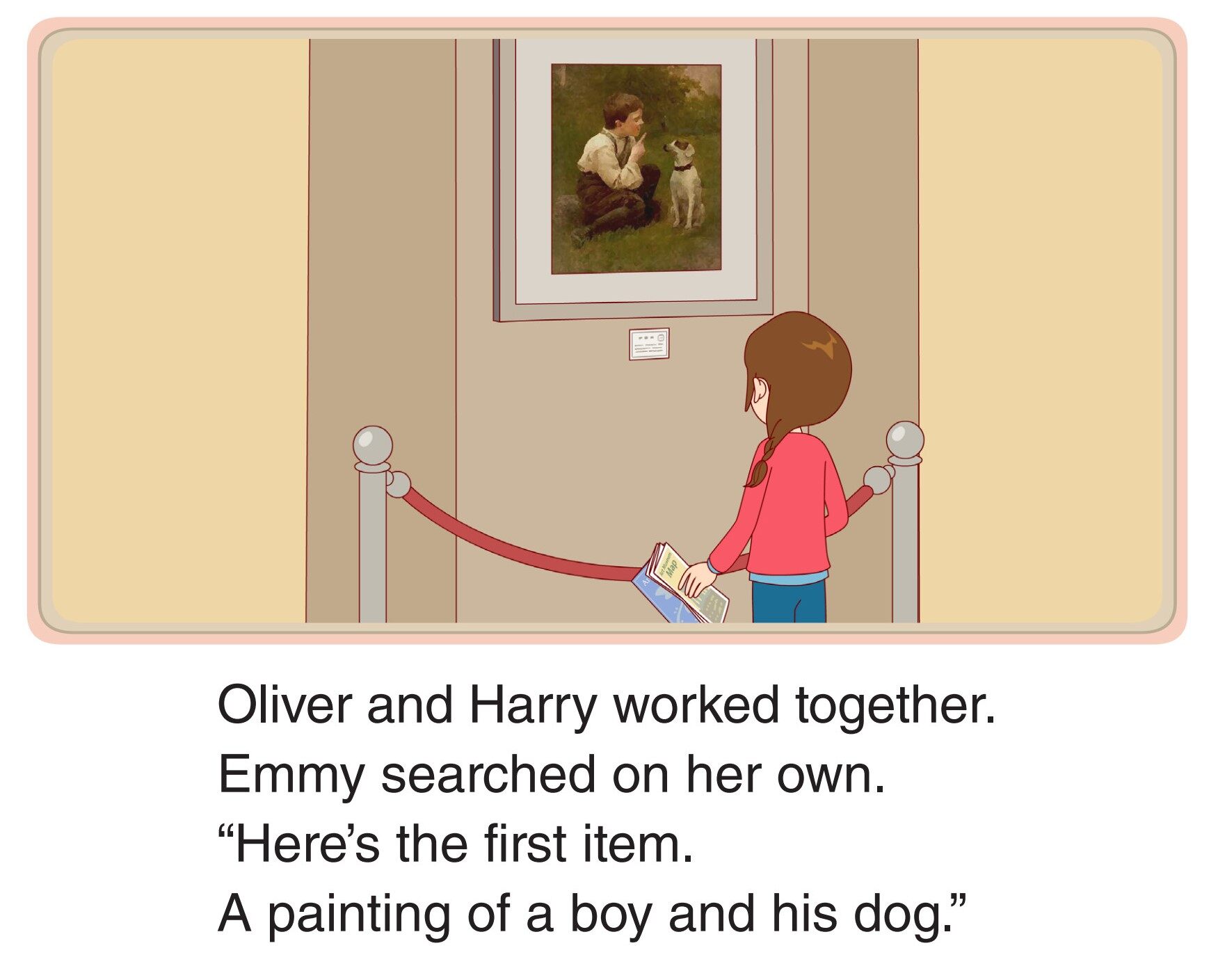 Museum Treasure Hunt绘本故事第4页