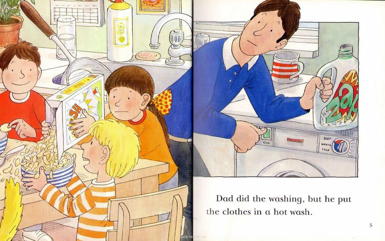 4B Shrinking Powder绘本故事第3页