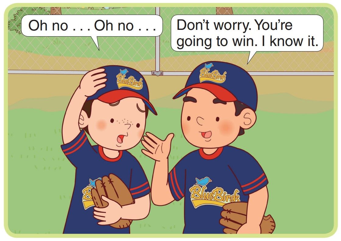 On Your Mark!绘本故事第4页