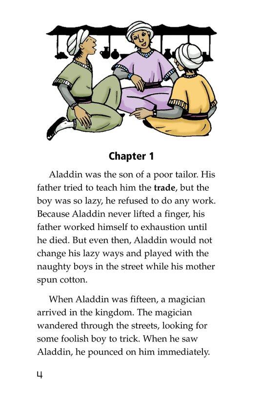 Aladdin and the Wonderful Lamp绘本故事第3页