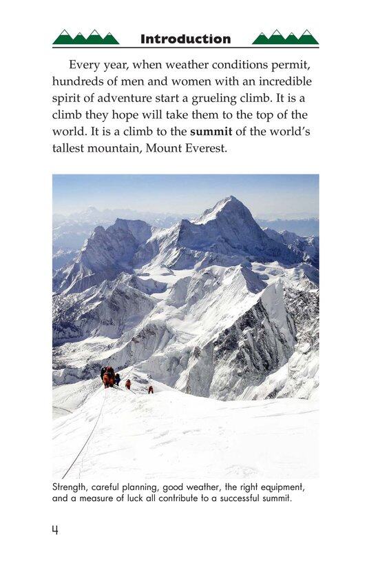 Everest On Top of the World绘本故事第3页