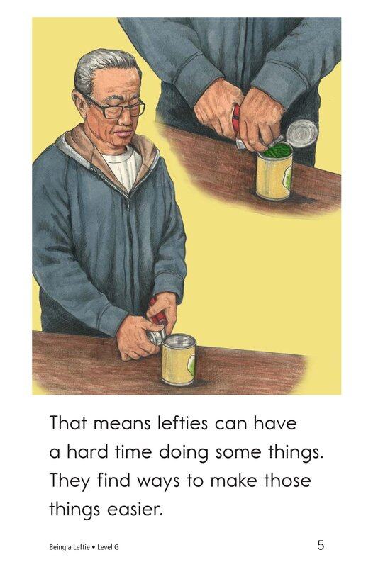 Being a Leftie绘本故事第4页