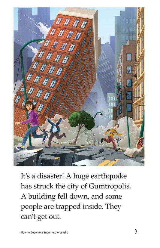 How to Become a Superhero绘本故事第3页