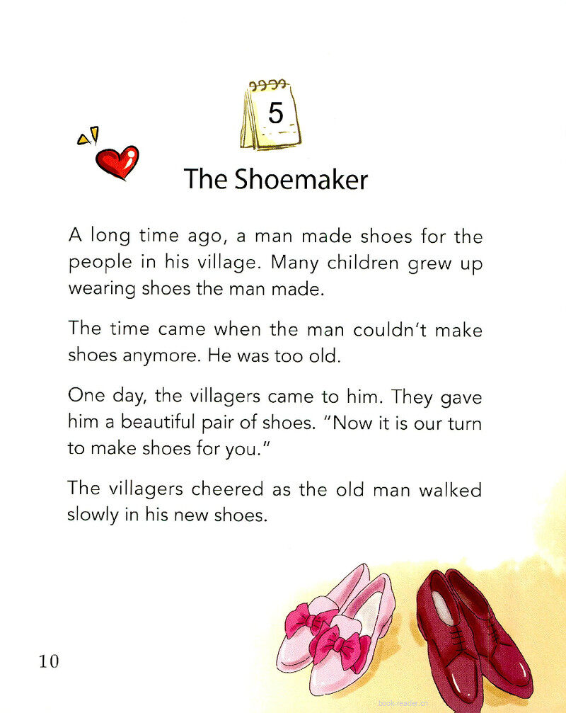 The Shoemaker绘本故事第2页