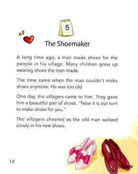 The Shoemaker绘本故事第2页