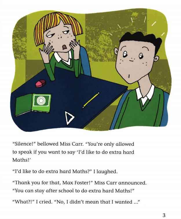 Our Head Teacher is a Super-Villain绘本故事第4页