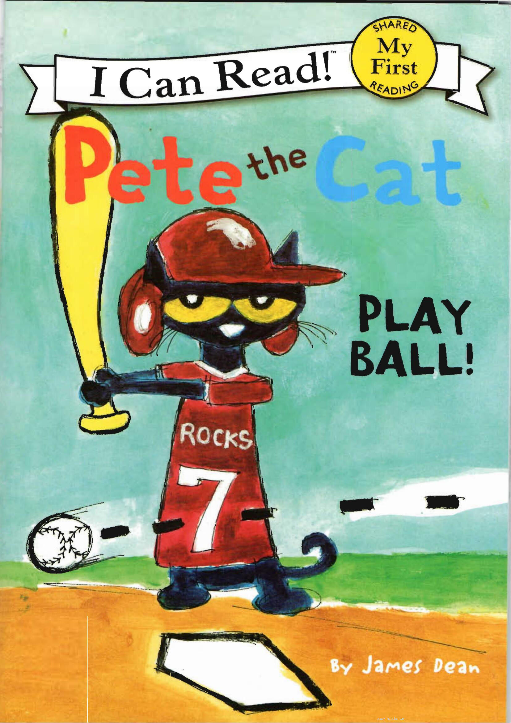 Pete the Cat Play Ball绘本故事第2页