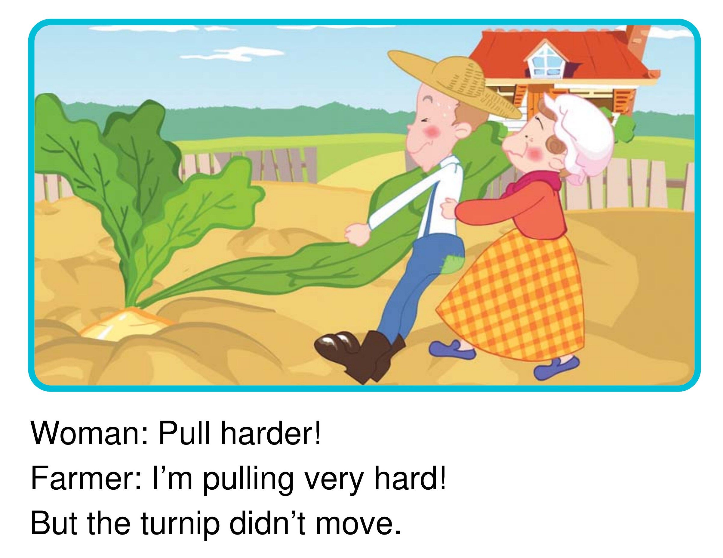 The Enormous Turnip绘本故事第4页