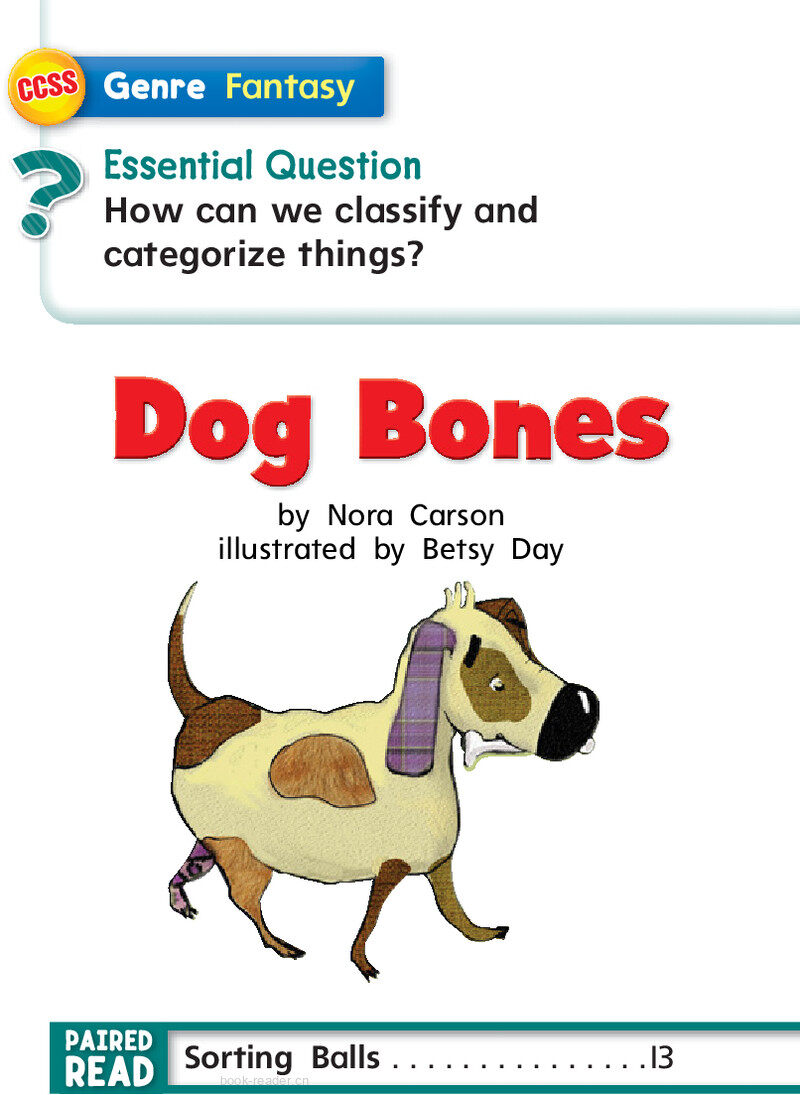 G1 ELL U5W1 Dog Bones绘本故事第3页