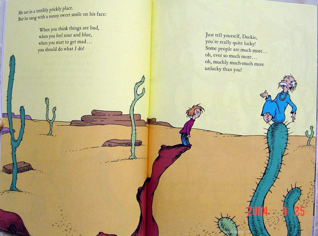 Did I Ever Tell You How Lucky You Are绘本故事第4页