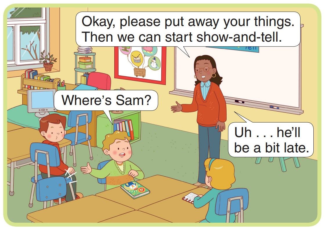 Show-and-Tell绘本故事第4页