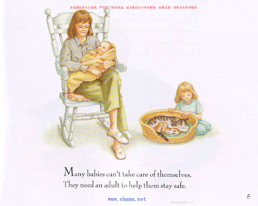 How Animal Babies Stay Safe绘本故事第3页