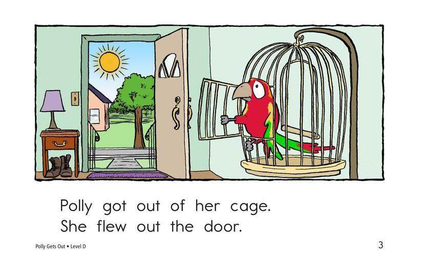 Polly Gets Out绘本故事第3页