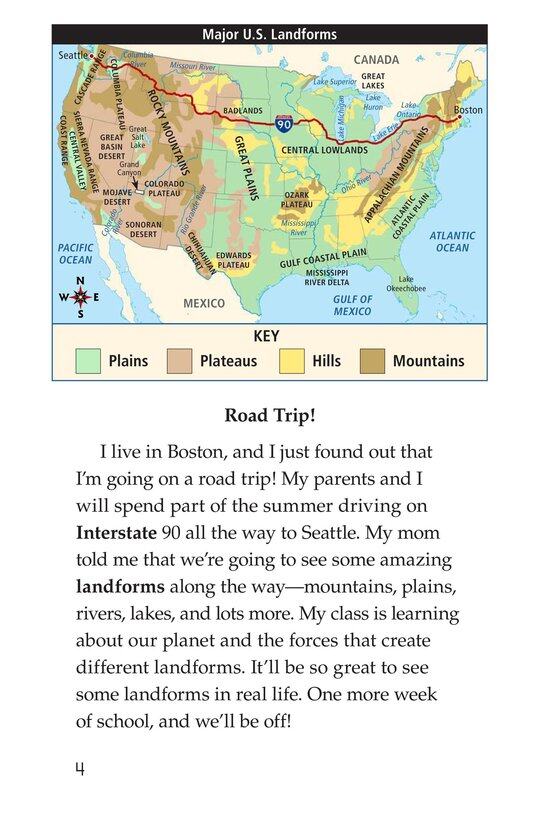 A Landforms Adventure绘本故事第3页